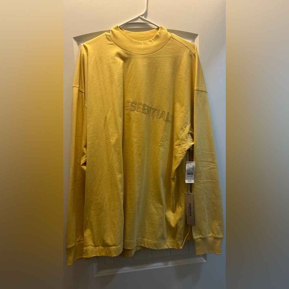 Essentials Light Tuscan Yellow Shirt